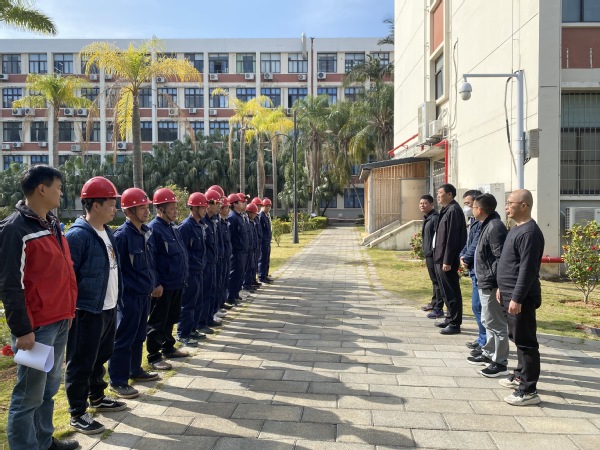 排查整治风险隐患,筑牢安全生产防线——水电服务中心开展安全巡查行动