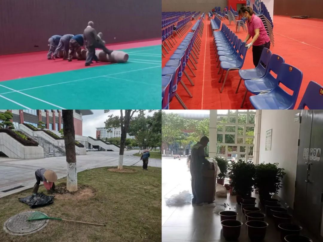 翔安校区服务办圆满完成毕业季后勤保障