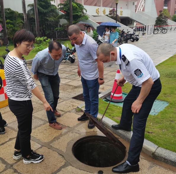扎实做好防汛工作,助力校园安全度汛