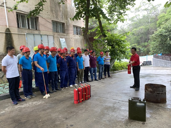 水电服务中心开展消防安全培训提升火灾应急技能