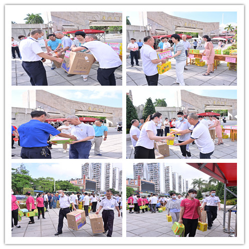 送清凉办实事 战高温受鼓舞——校领导、校工会慰问坚守高温岗位后勤一线员工