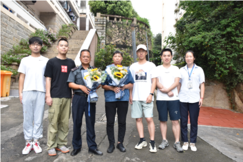 用心服务的后勤人 我们毕业了也不会忘记你们!