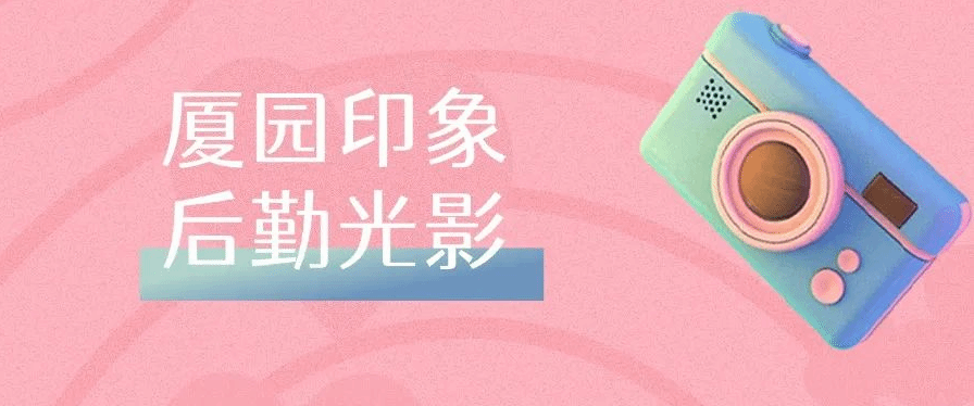 厦园印象·后勤光影 | 后勤集团摄影绘画作品征集活动来了!