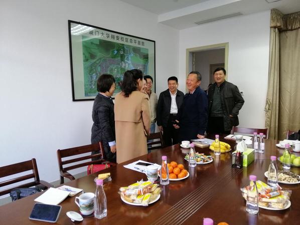 后勤集团与厦大幼儿园翔安分园召开交流座谈会