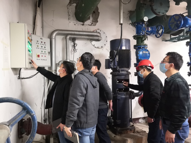 集团水电服务中心联合资产后勤处水电气科巡检水电重点区域安全运行情况