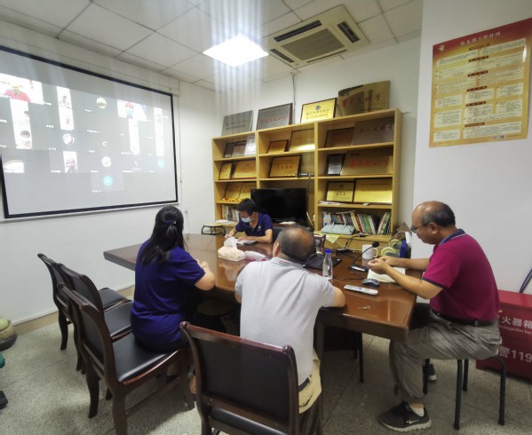 南强物业召开疫情防控工作视频会