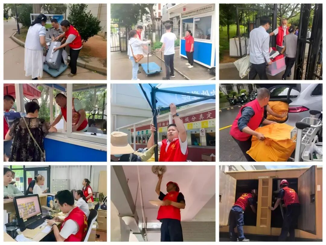 翔安校区服务办第一党支部开展毕业季专项志愿服务