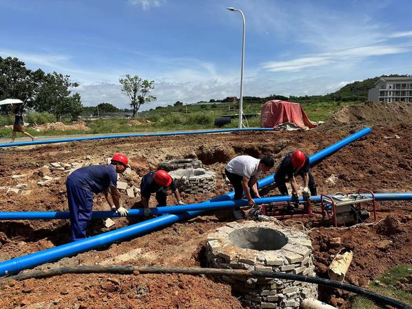 休假不休工,水电服务中心暑期坚守岗位抢抓施工进度