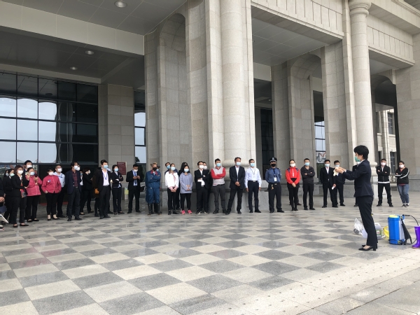 提升防疫技能 备战学生返校——翔安校区服务办联合校区开展疫情防控培训演练