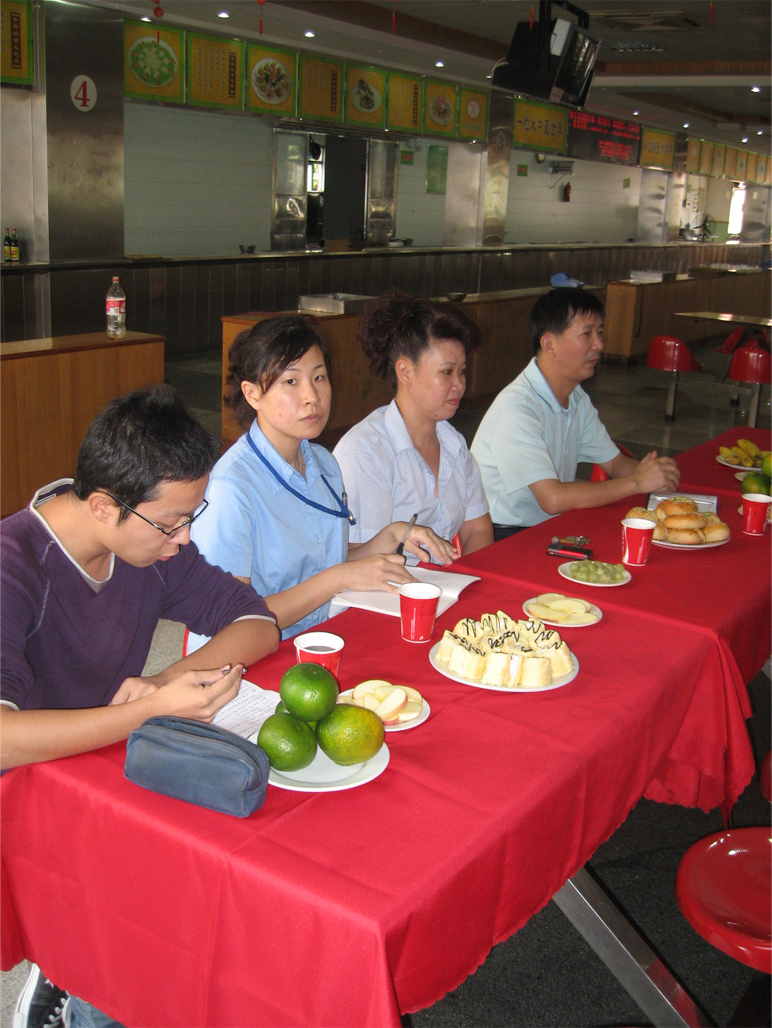 热情 真诚 满意——记芙蓉餐厅膳委会