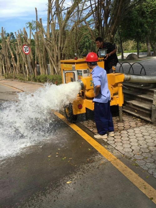 “鲇鱼”来了,拉起网来——记水电服务中心防抗台风工作