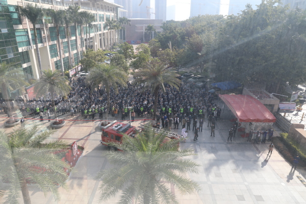 共创共建,打造平安校区——南强物业积极参加直属校安全管 理小片区(第七片区)联防联动共建活动