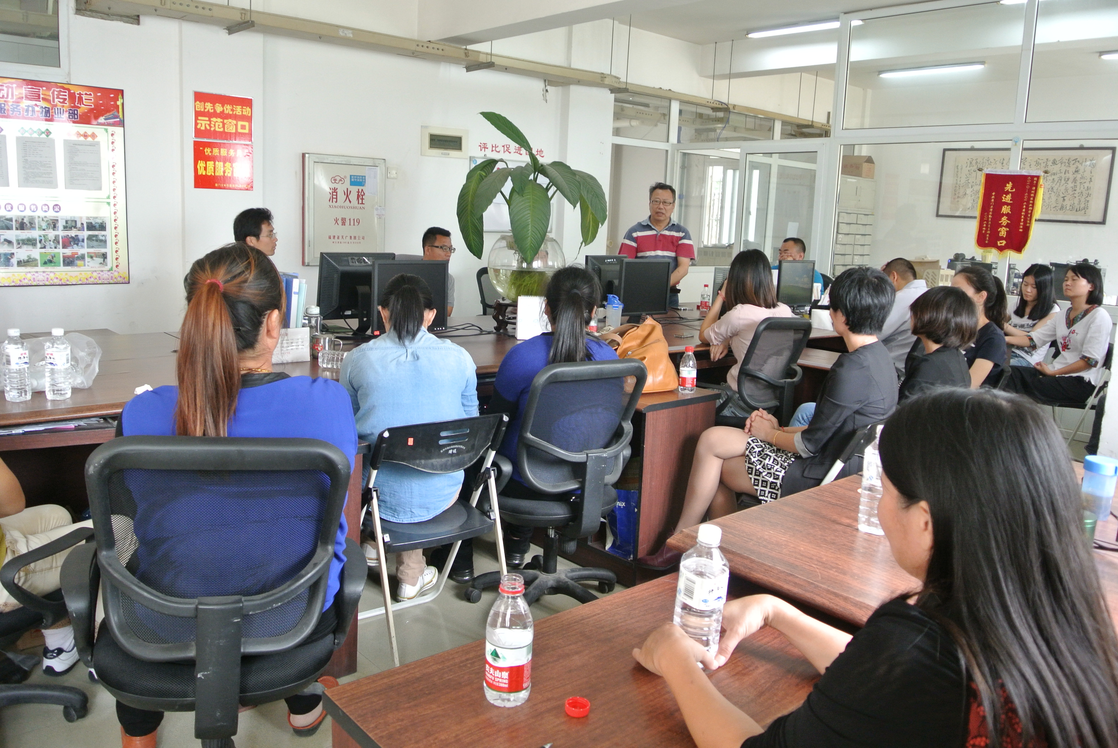 总结交流,经验共享,提升后勤保障服务能力