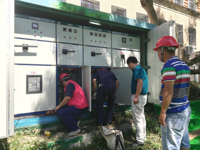 【后勤迎双创】倾力保障“互联网+”大赛,水电师傅马不停蹄