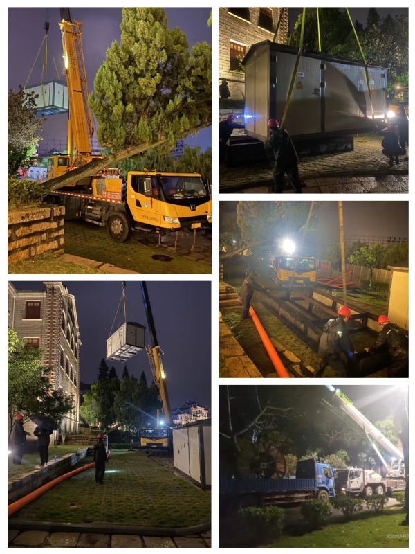 争分夺秒抢抓时机,雨夜之中持续奋战