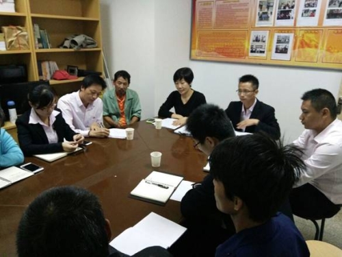 物业党支部召开支部委员换届选举暨“两学一做”学习教育交流会