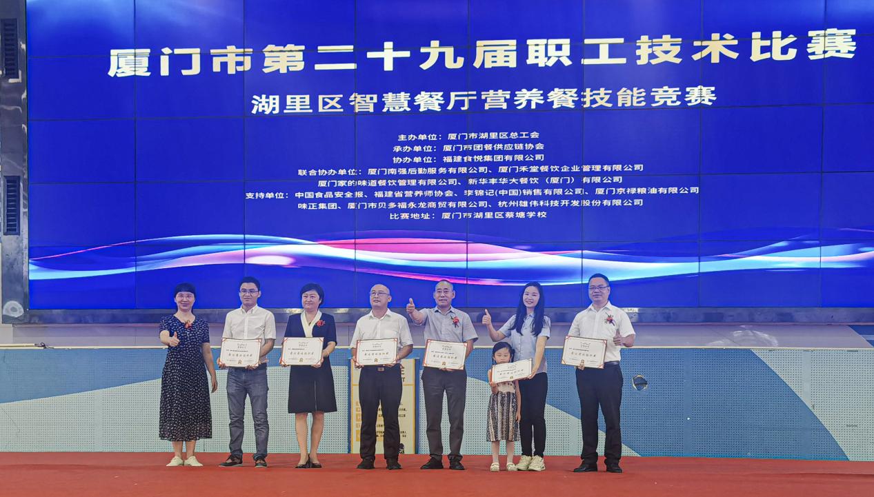 南强后勤公司参加厦门市第二十九届职工技术比赛喜获佳绩
