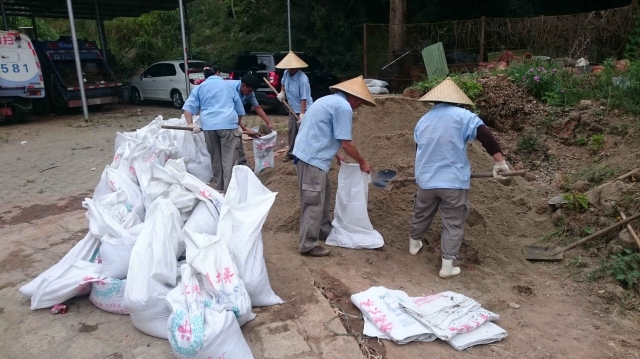 【防汛抗台】后勤集团积极部署防抗超强台风“尼伯特”工作