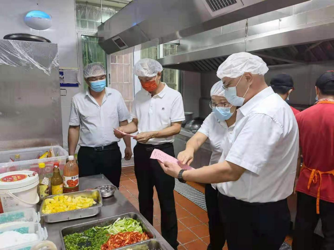 【学党史办实事】南强后勤公司全力做好9家中考学校学生供餐工作