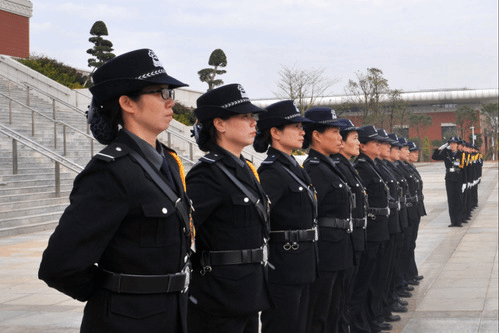 强化服务形象 规范队列训练————翔安校区安防队开展冬训