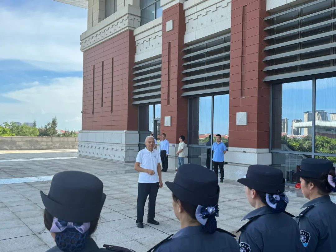 胸中有责任 训练不放松——翔安校区校园服务部安防组开展暑假集训