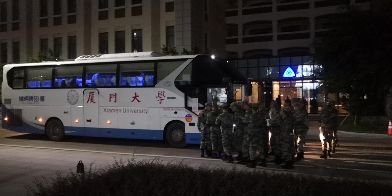 承运有序 同向同行——运输中心完成2020年新生开学典礼暨军训动员会运输专项工作