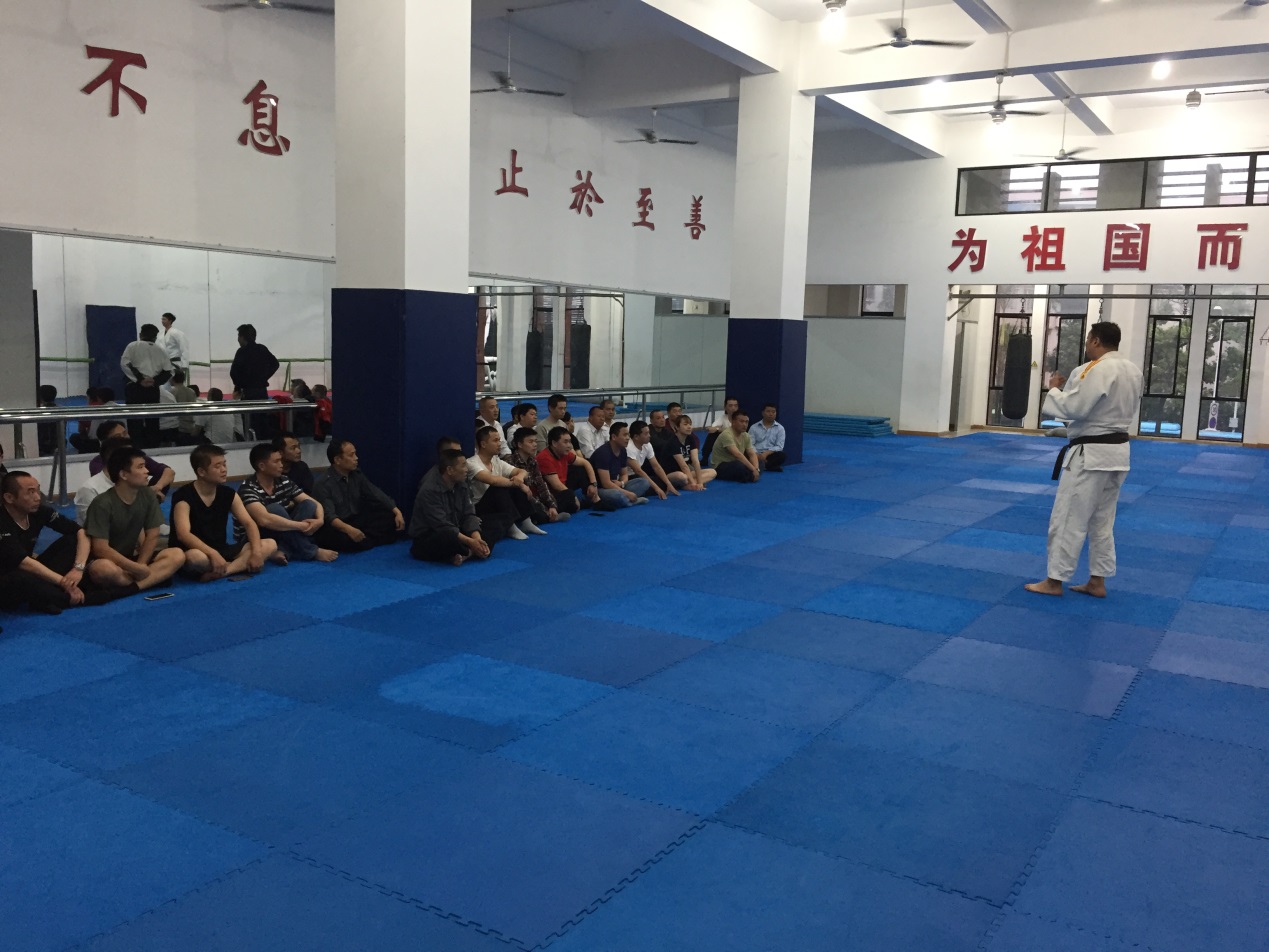 人力资源部组织安防骨干柔道防身术培训