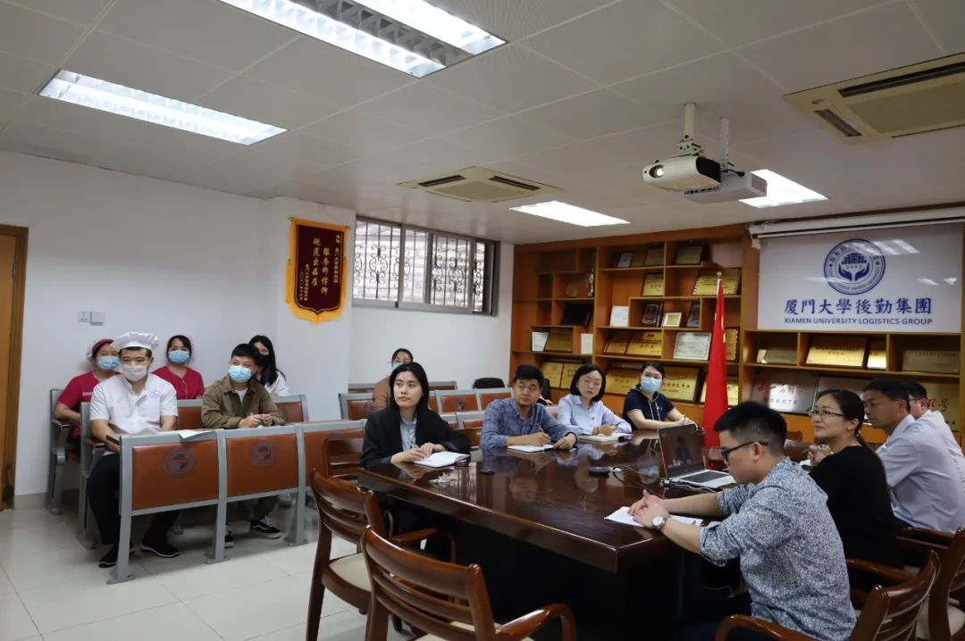 青春心向党,建功新时代——后勤集团组织青年职工观看庆祝中国共青团成立100周年大会直播畅谈体会