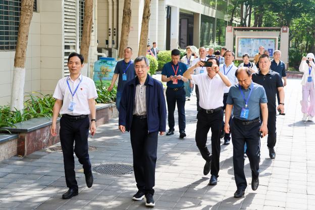 河北省团餐与饮食行业协会赴厦考察团到南强后勤服务公司参访交流