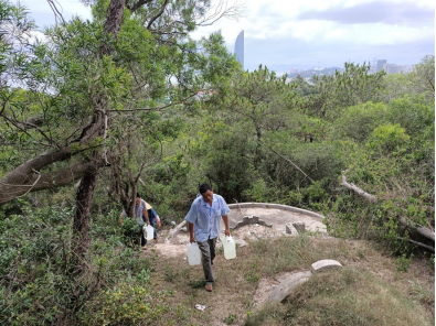 扑救初起山火  守护山林平安