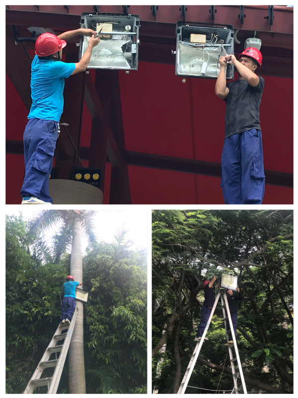 再热的天儿,我们都不能停工——记三伏天里依然坚守岗位的水电维修工