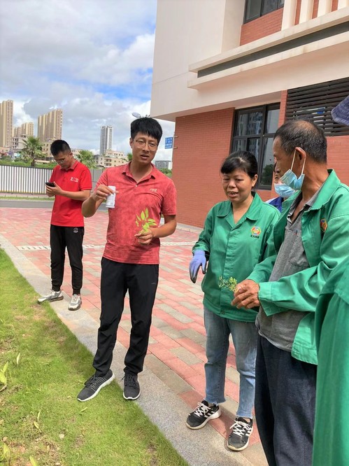 南强物业召开园林病虫害识别与防治培训会