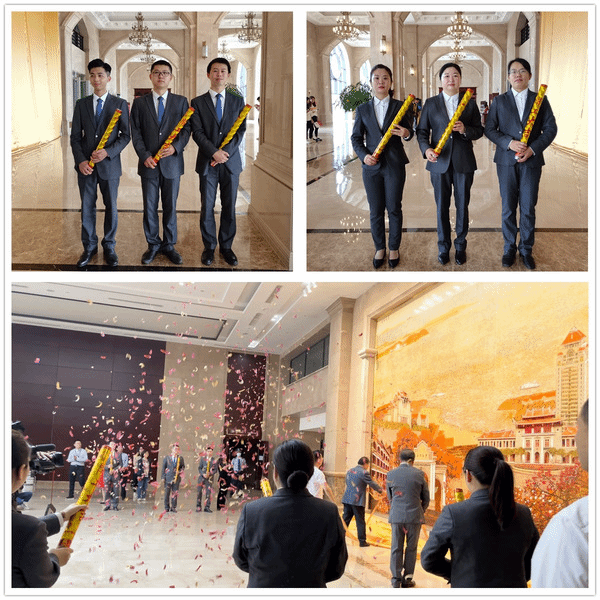 南强物业圆满完成厦门大学德旺图书馆壁画揭幕