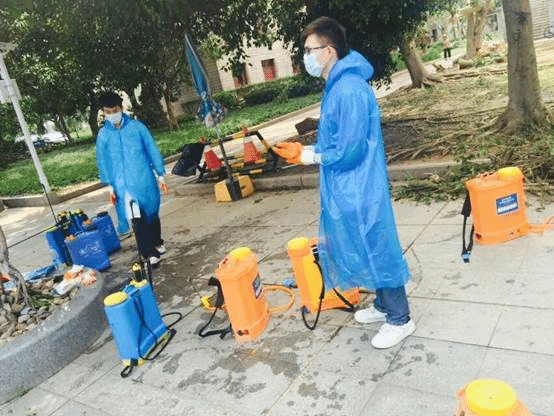 防抗“莫兰蒂”中的那些厦大后勤人