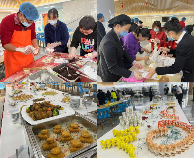 南强后勤公司致敬最美的她们