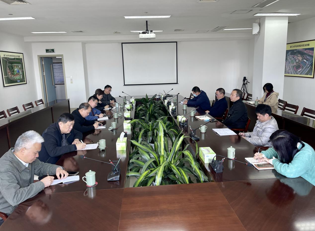 后勤集团与翔安校区管委会召开工作交流会