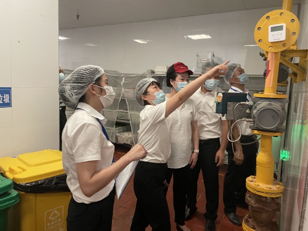 安全用气 防范未“燃”—— 厦门南强后勤服务有限公司开展燃气安全风险隐患排查整治工作