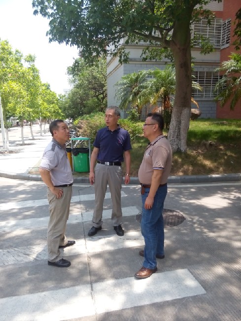 漳州校区服务办开展暑假前安全检查