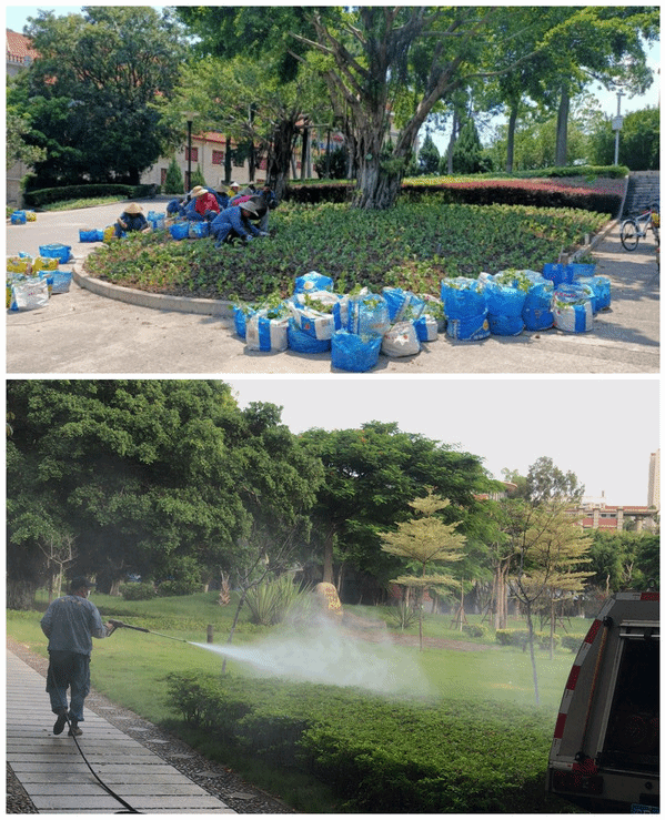 新同学们,后勤人欢迎你们!