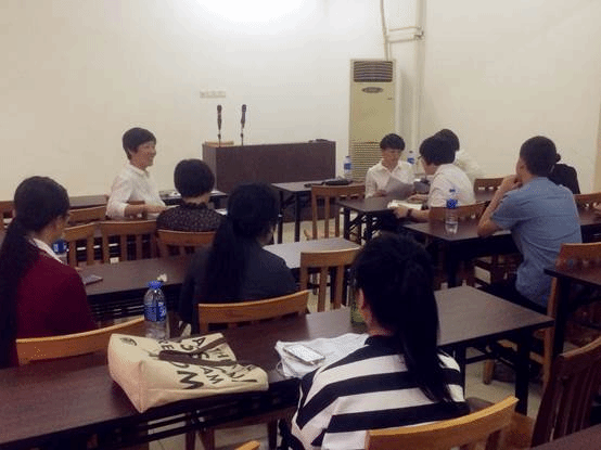 后勤集团举办内训师课程试讲活动